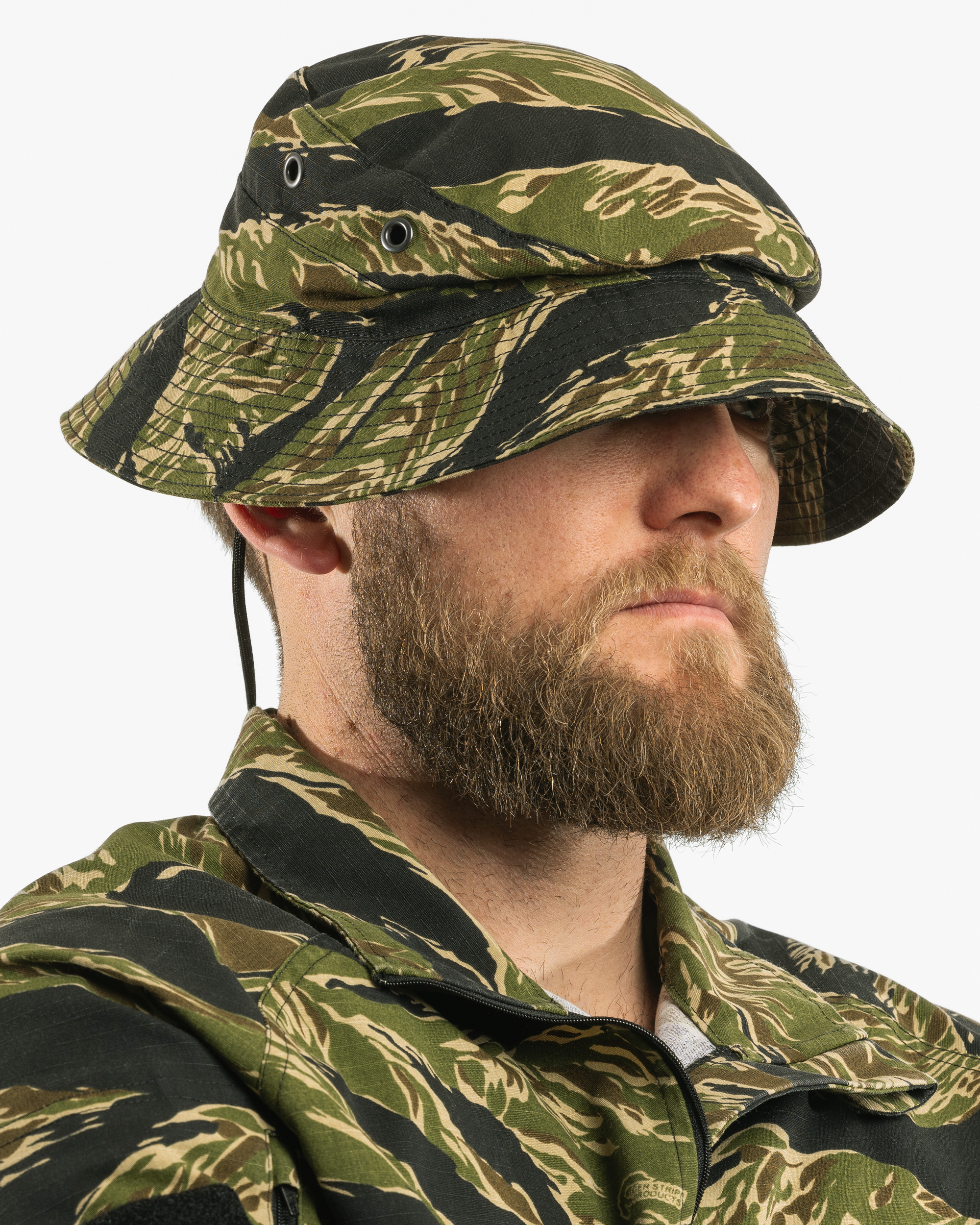 80's TIGER STRIPE PRODUCTS Boonie Hat 米軍 80's TIGER STRIPE PRODUCTS Boonie Hat 米軍 Distress bucket